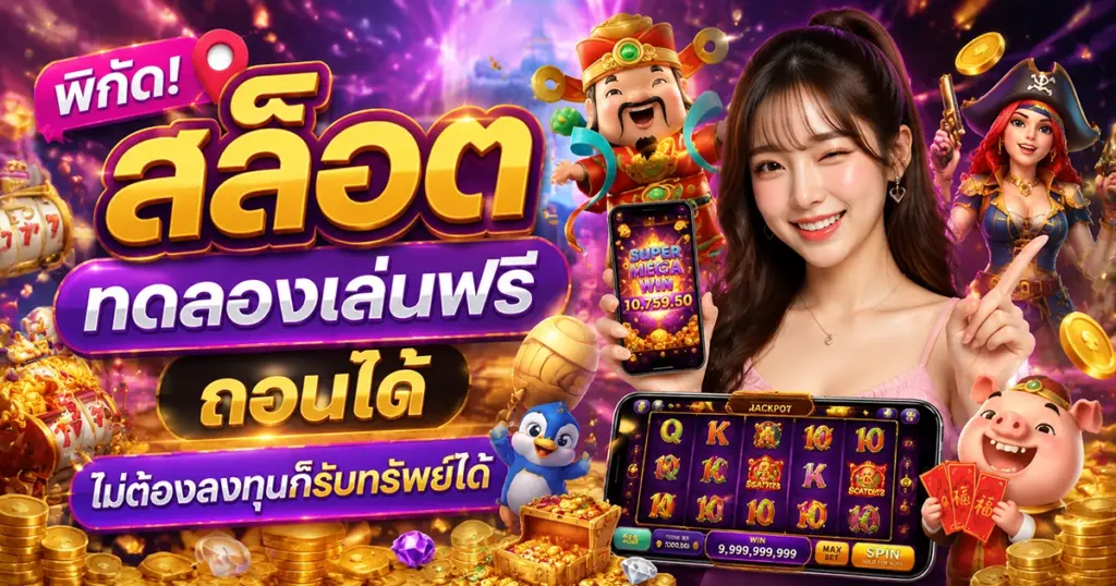 สล็อต ทดลองเล่นฟรี ถอนได้